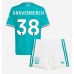 Liverpool Ryan Gravenberch #38 Tredjedraktsett Barn 2025-26 Korte ermer (+ Korte bukser)